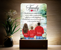 Lampă Personalizată „Family Love” – Portret de Suflet