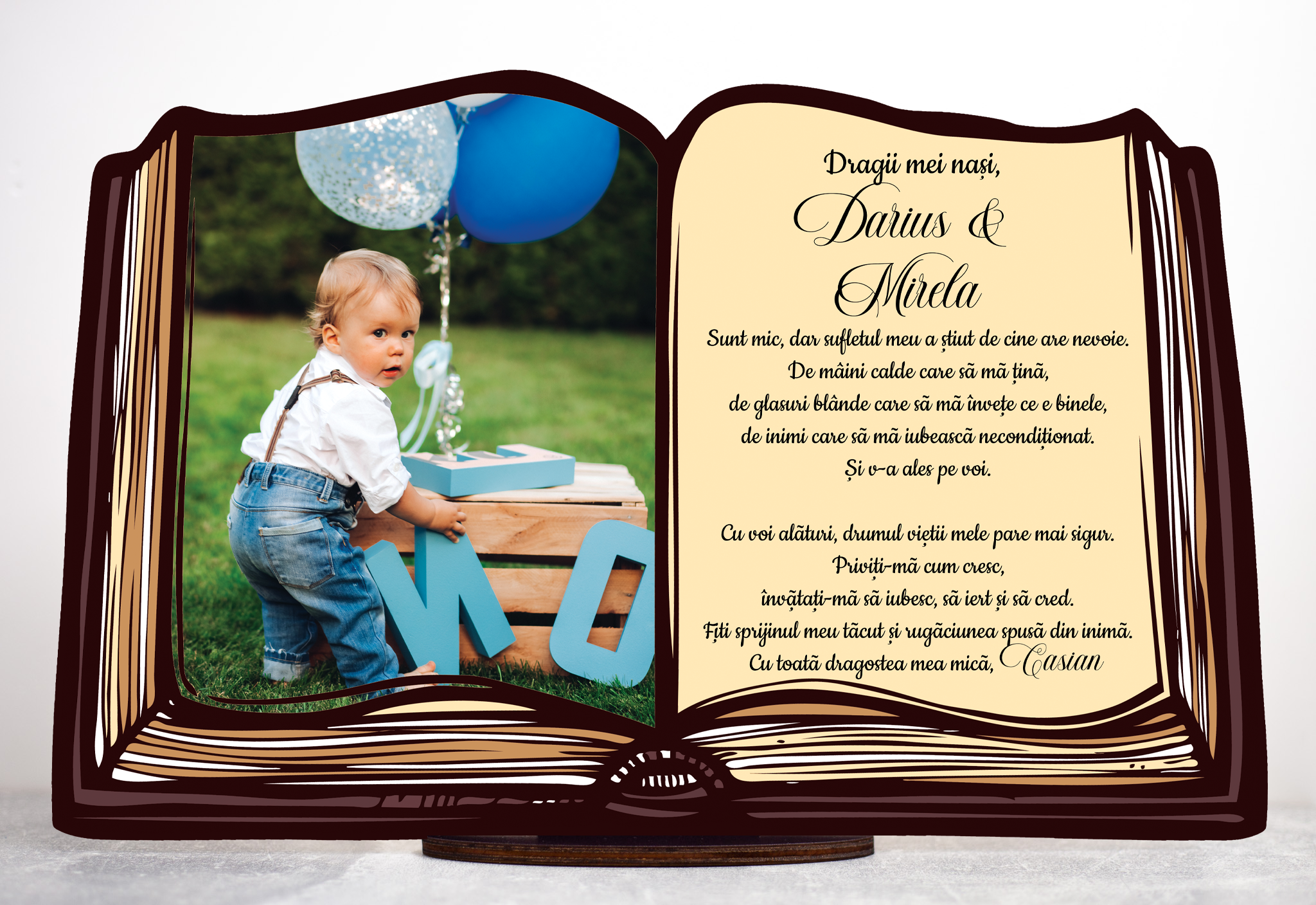 Trofeu Tip Carte - Apreciere Naşi/Moşi