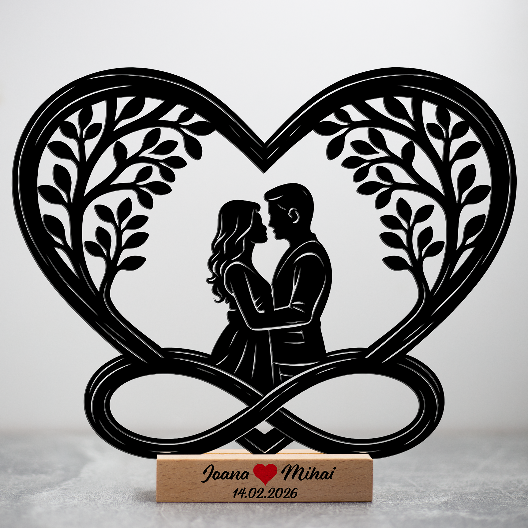 Figurină 3D - „Infinitul Iubirii”