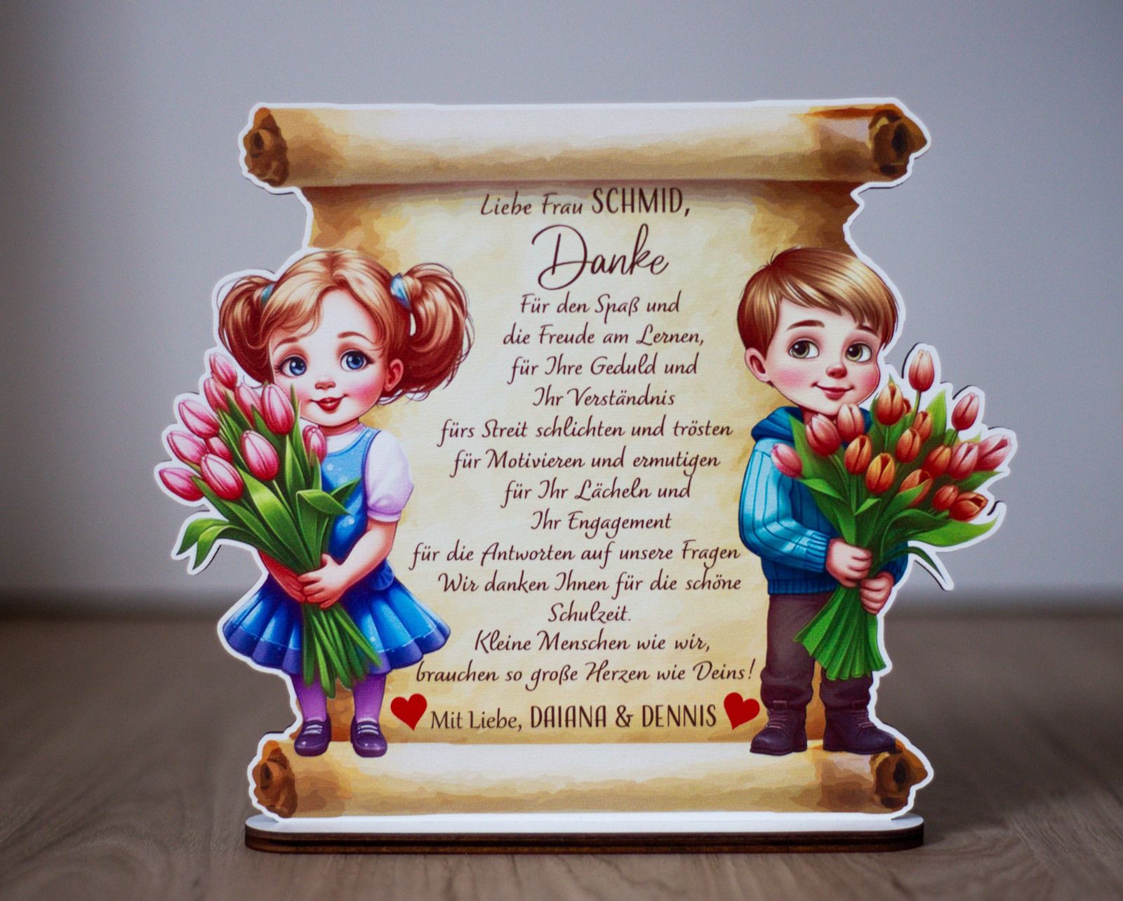 Trofeu Pergament- Inimi Mari pentru Oameni Speciali