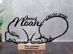 Decor Personalizat „Nou Născut” – Print 3D cu Datele Nașterii