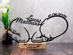 Decor Personalizat „Nou Născut” – Print 3D cu Datele Nașterii