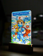 Lampă Personalizată - Pentru eroi in Halate Albe