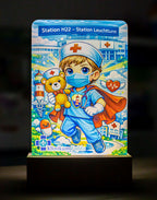 Lampă Personalizată - Pentru eroi in Halate Albe