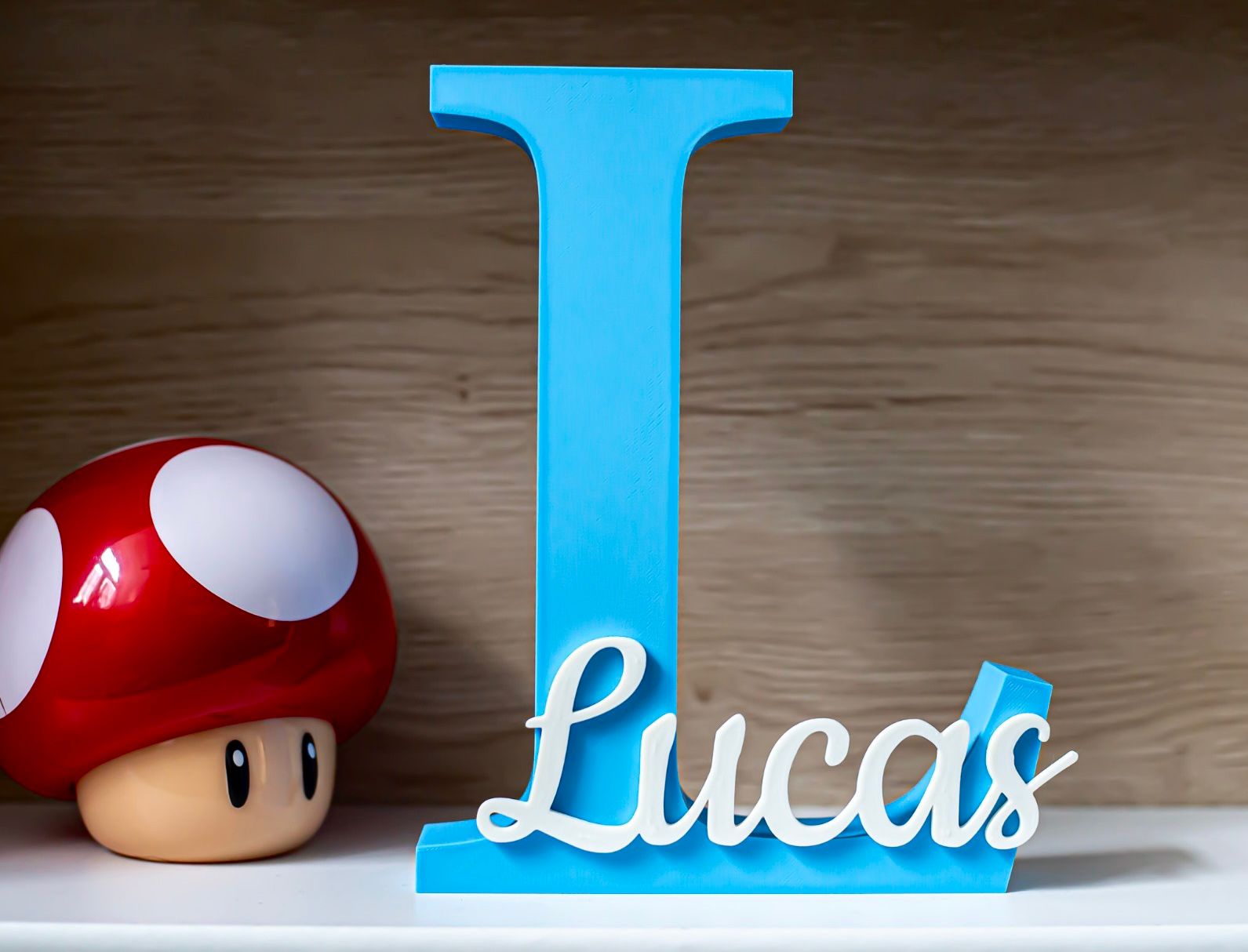 Iniţiale Volumetrice Personalizate 3D