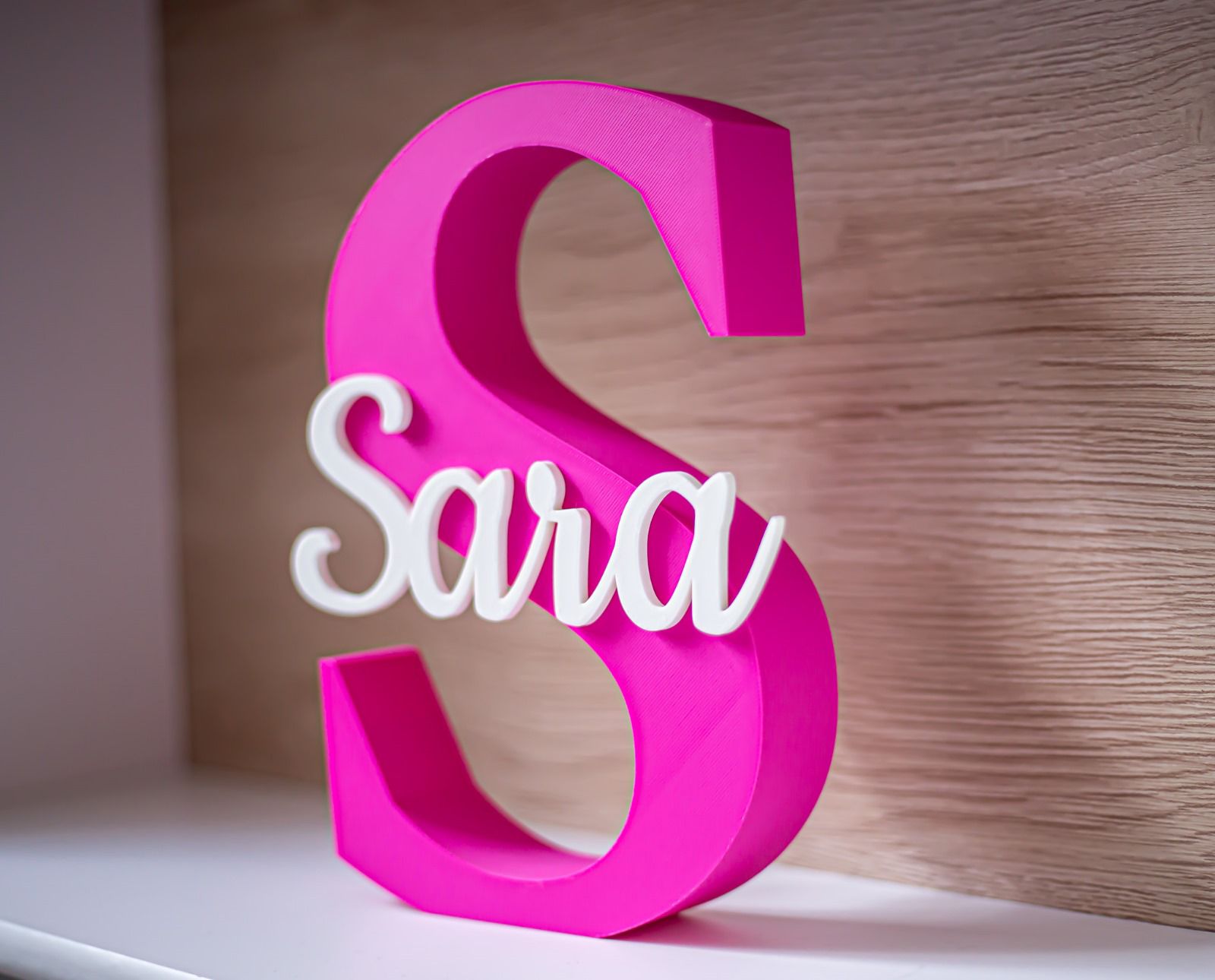 Iniţiale Volumetrice Personalizate 3D