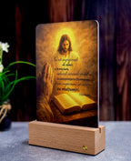 Lumină și Credință – Lampă Personalizată