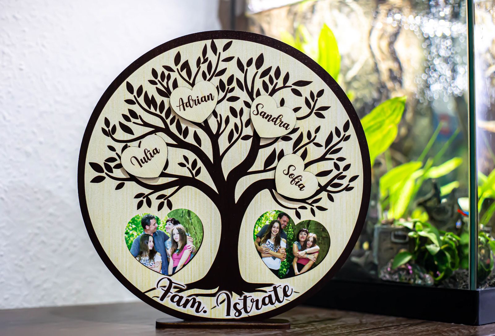Trofeu Personalizat din MDF „Arborele Familiei”