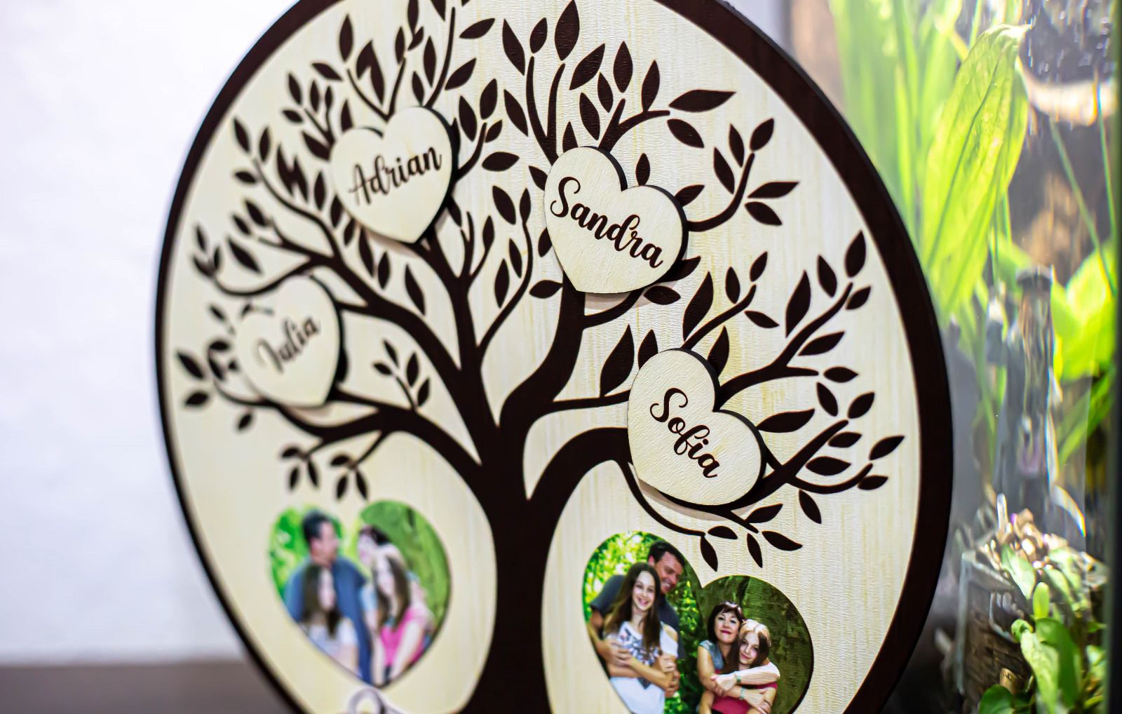 Trofeu Personalizat din MDF „Arborele Familiei”