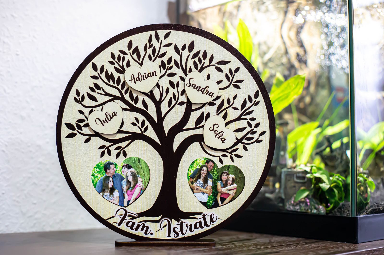 Trofeu Personalizat din MDF „Arborele Familiei”
