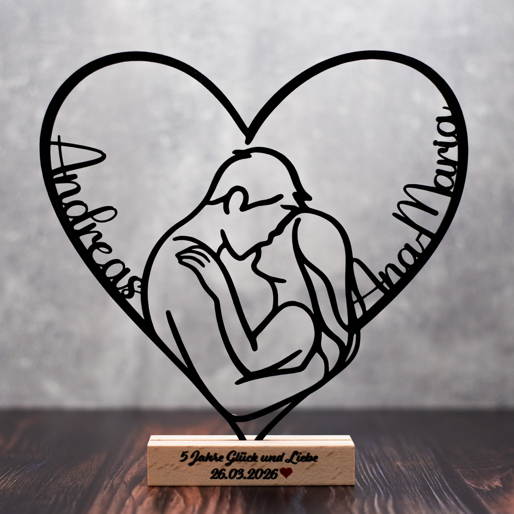 Figurina 3D - „Inimă și Destin”