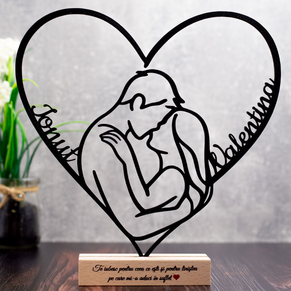 Figurina 3D - „Inimă și Destin”