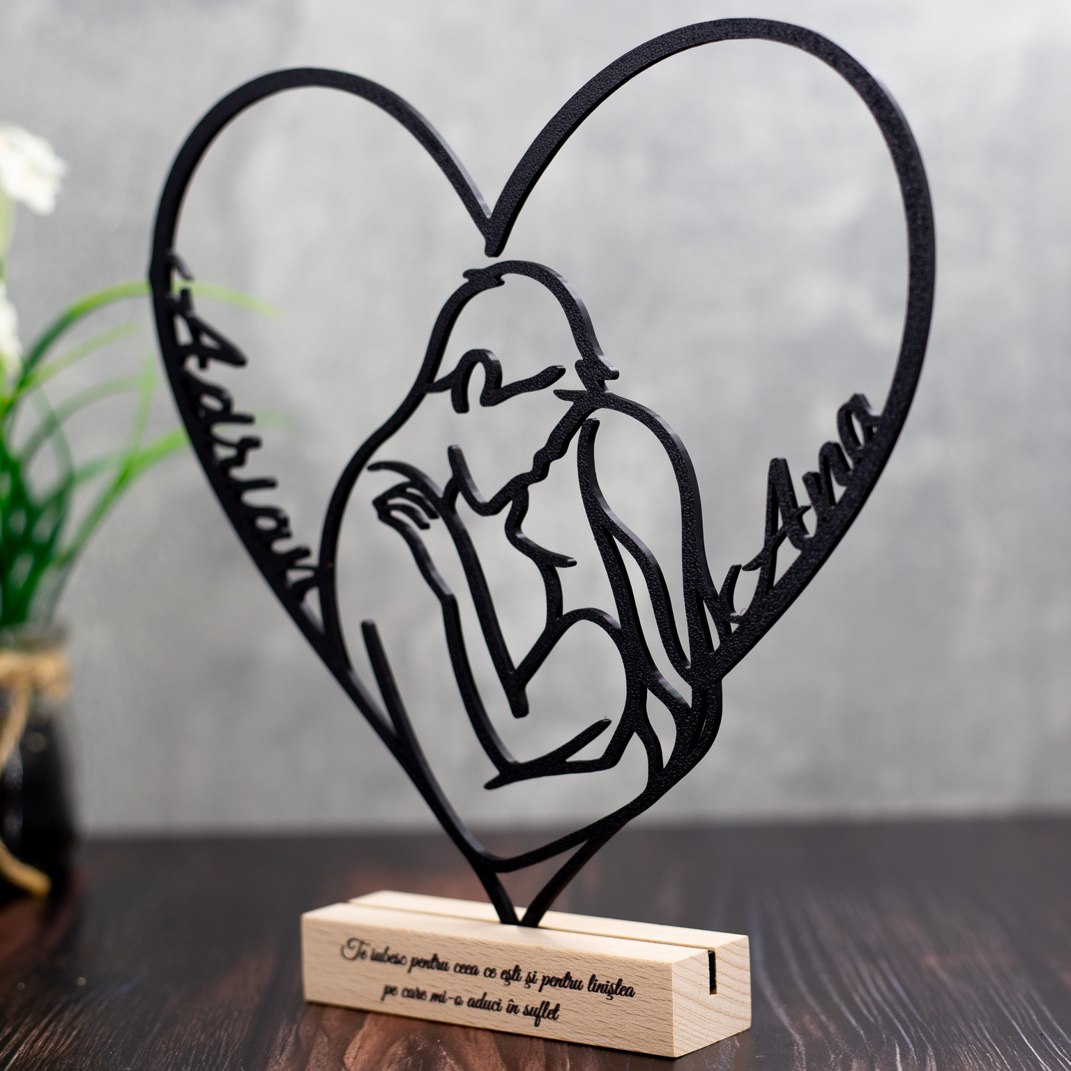 Figurina 3D - „Inimă și Destin”