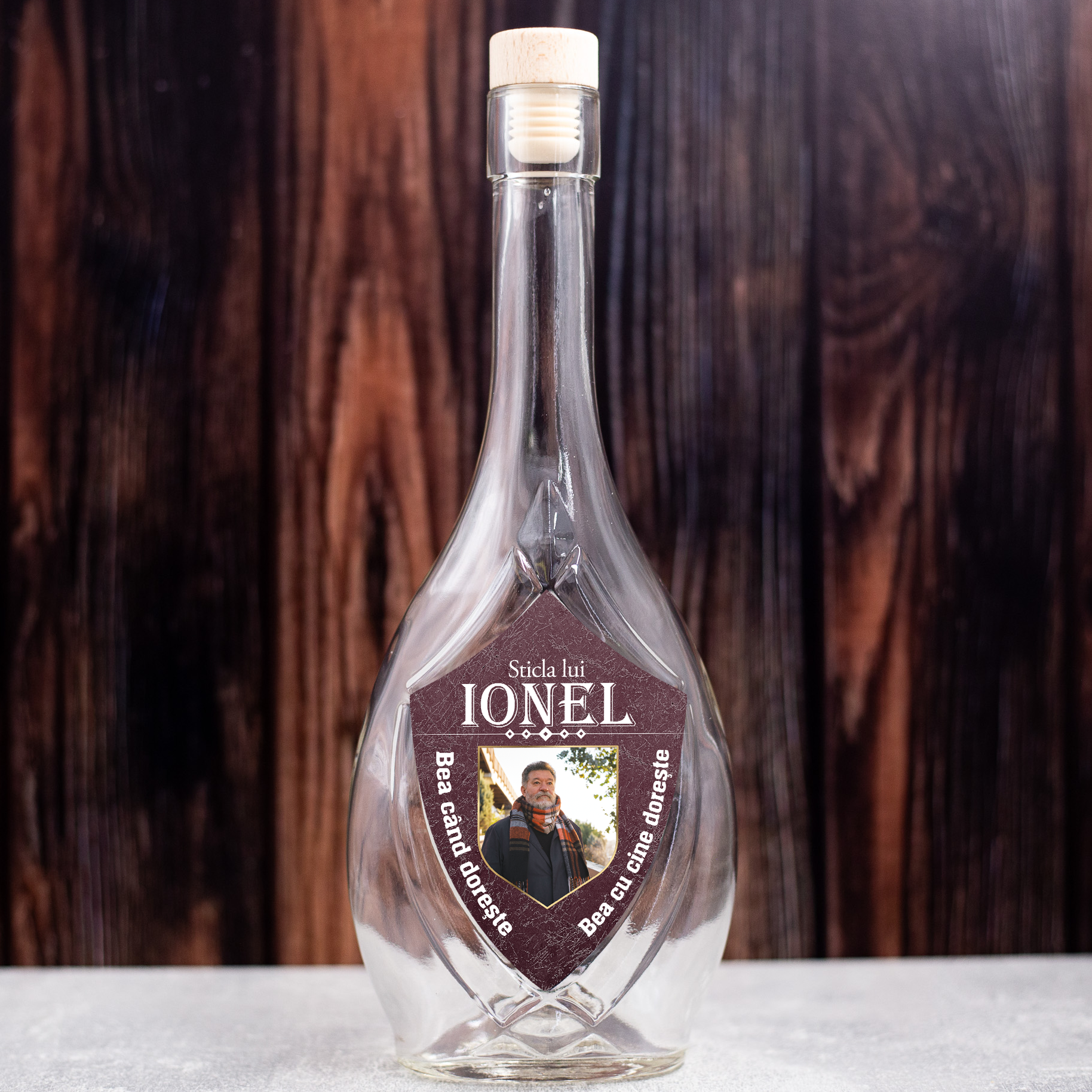 Sticlă personalizată "Premium"