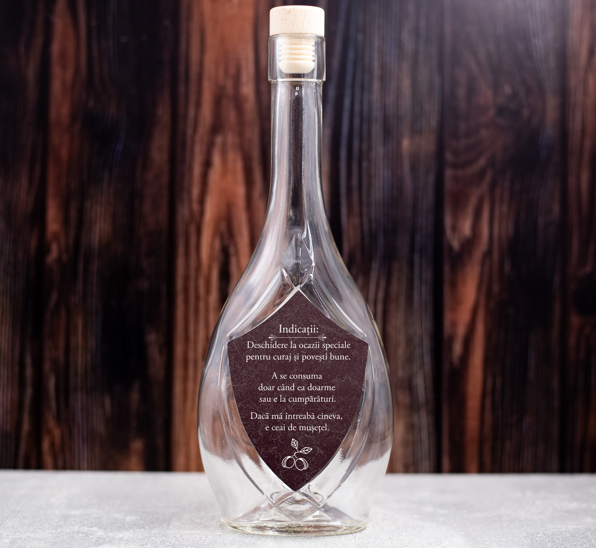 Sticlă personalizată "Premium"