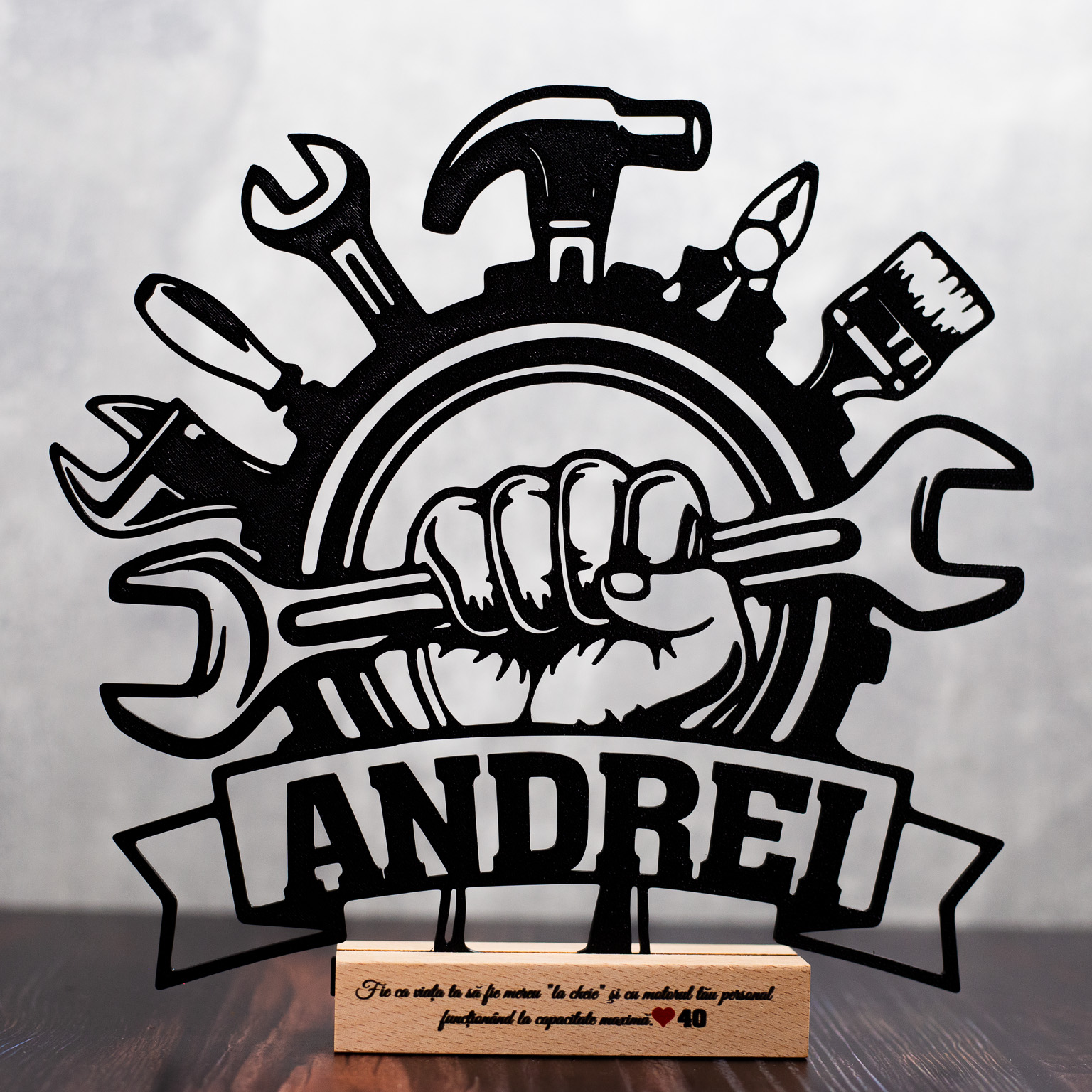 Figurina 3D - "Mecanic"