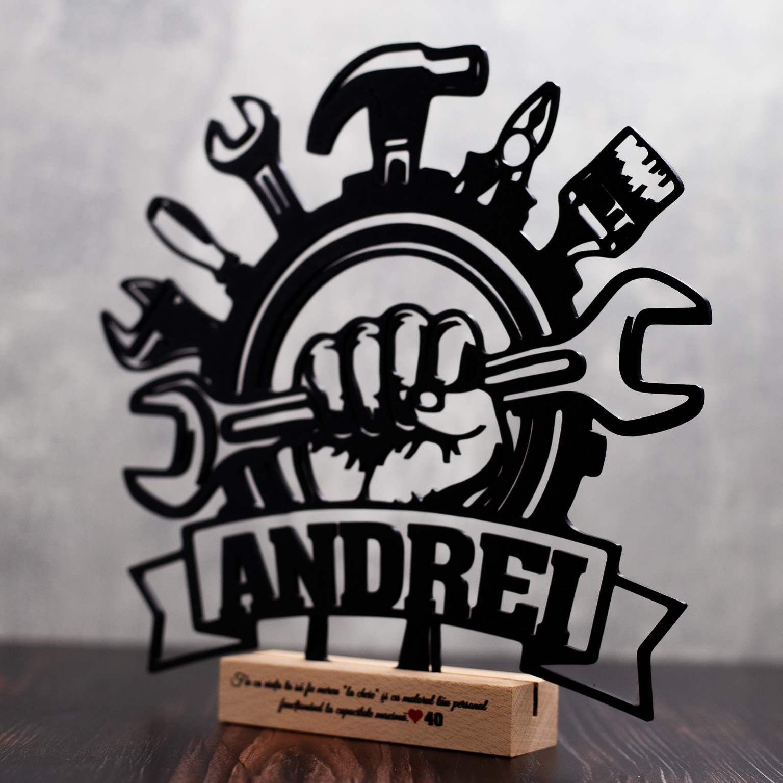 Figurina 3D - "Mecanic"