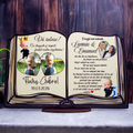 Trofeu Personalizat pentru naşi -  „Cartea Recunoștinței”